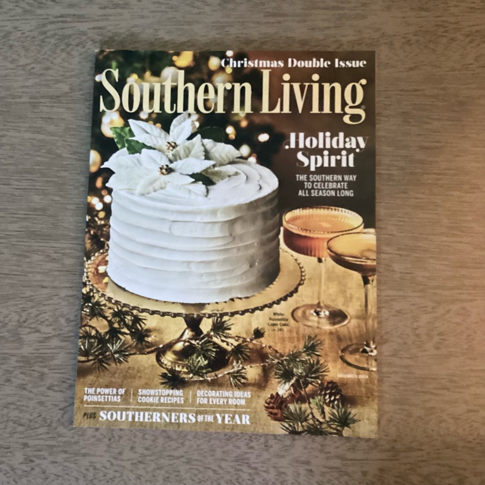 Southern Living Magazine December 2024 Issue - Picture 1 of 5